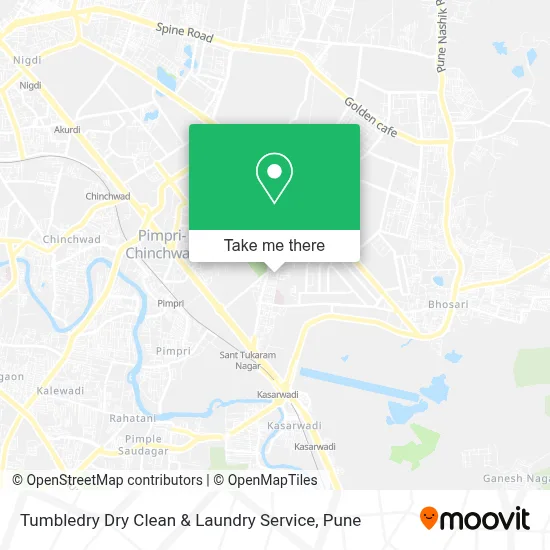 Tumbledry Dry Clean & Laundry Service map