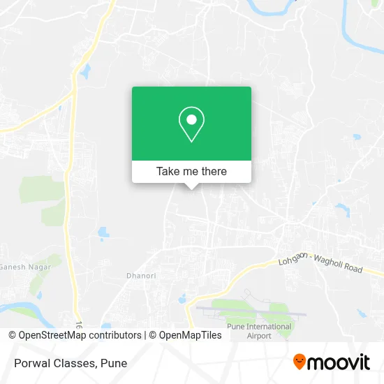 Porwal Classes map