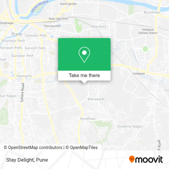 Stay Delight map