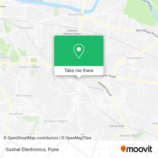 Sushal Electronics map