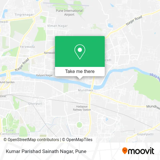 Kumar Parishad Sainath Nagar map