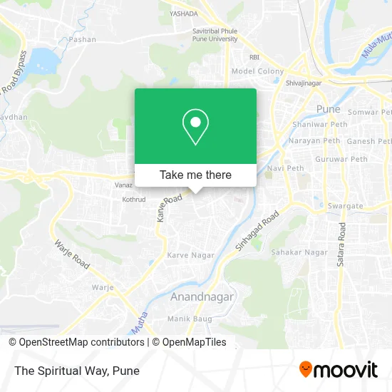 The Spiritual Way map