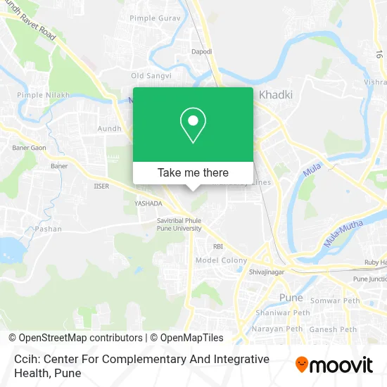 Ccih: Center For Complementary And Integrative Health map