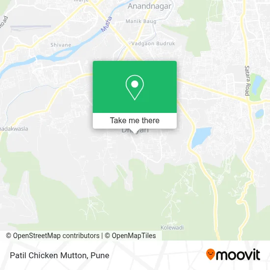 Patil Chicken Mutton map