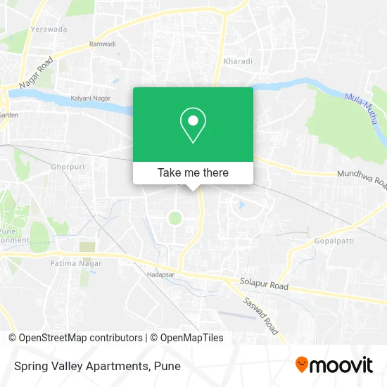 Spring Valley Apartments map