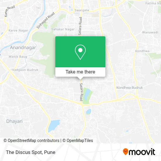 The Discus Spot map
