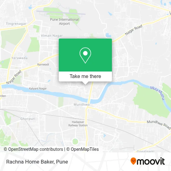 Rachna Home Baker map