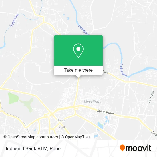 Indusind Bank Atm map