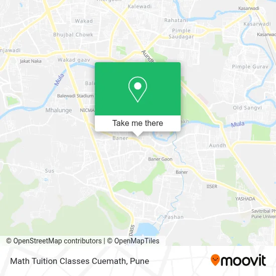 Math Tuition Classes Cuemath map