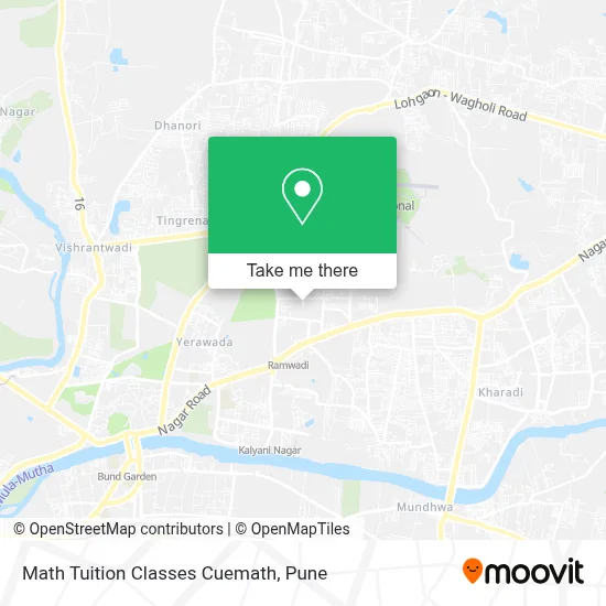 Math Tuition Classes Cuemath map