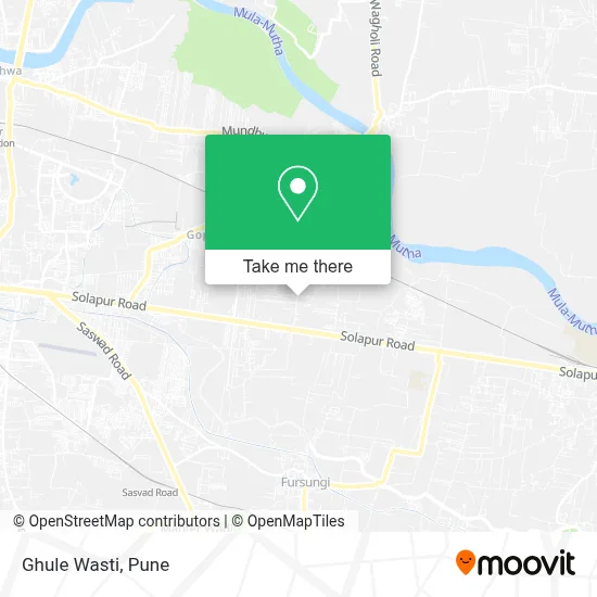 Ghule Wasti map