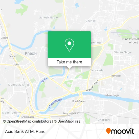 Axis Bank Atm map