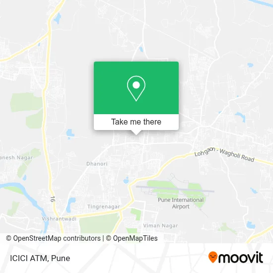 ICICI Atm map