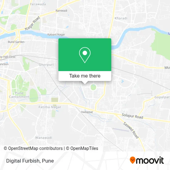 Digital Furbish map