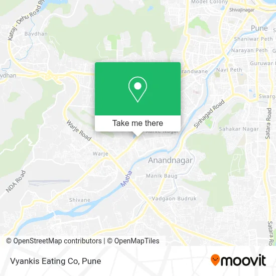 Vyankis Eating Co map