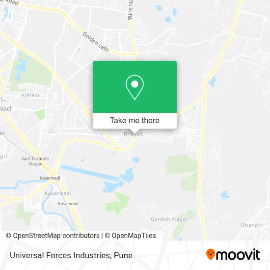 Universal Forces Industries map