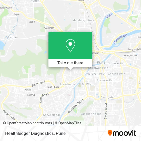 Healthledger Diagnostics map