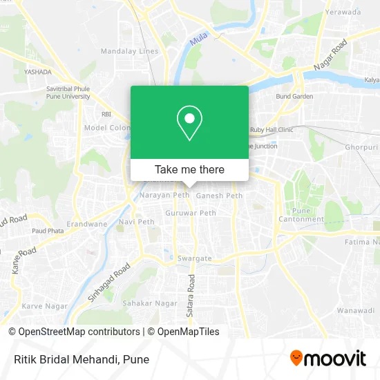 Ritik Bridal Mehandi map