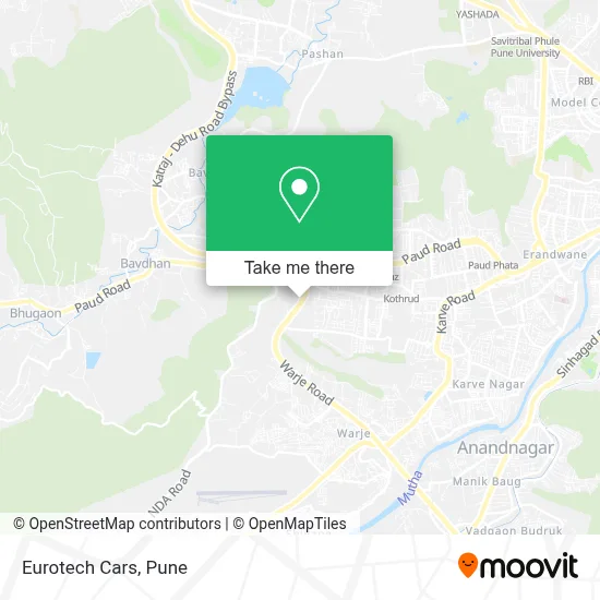 Eurotech Cars map