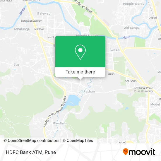 HDFC Bank Atm map