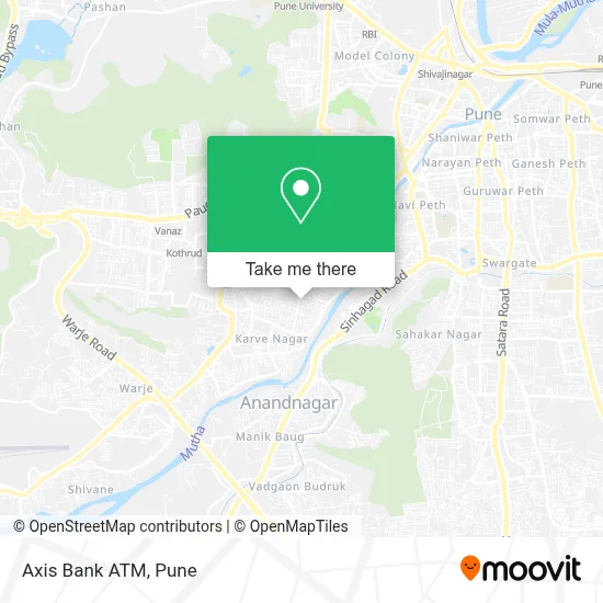 Axis Bank Atm map