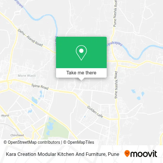 Kara Creation Modular Kitchen And Furniture map