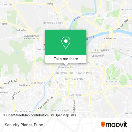 Security Planet map