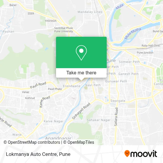 Lokmanya Auto Centre map