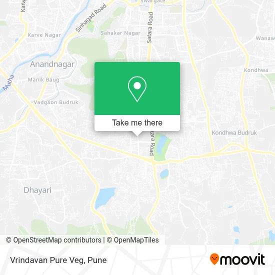 Vrindavan Pure Veg map
