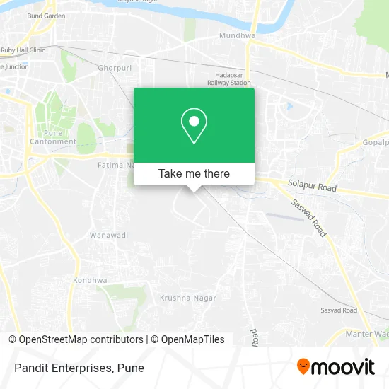 Pandit Enterprises map