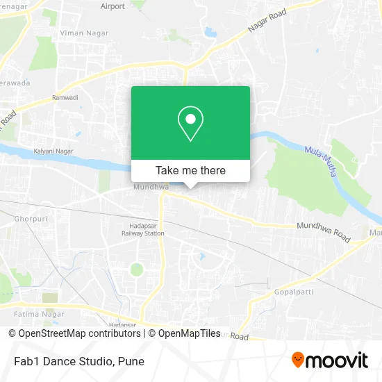 Fab1 Dance Studio map