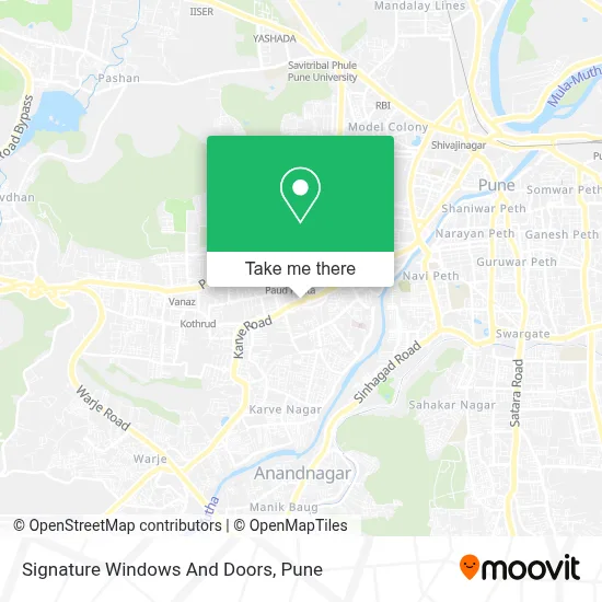 Signature Windows And Doors map