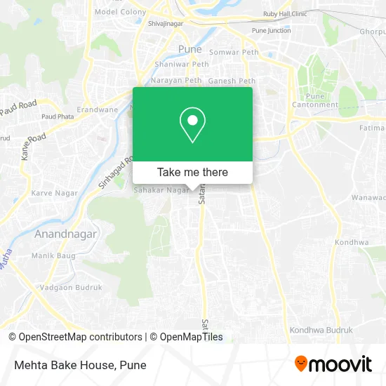 Mehta Bake House map