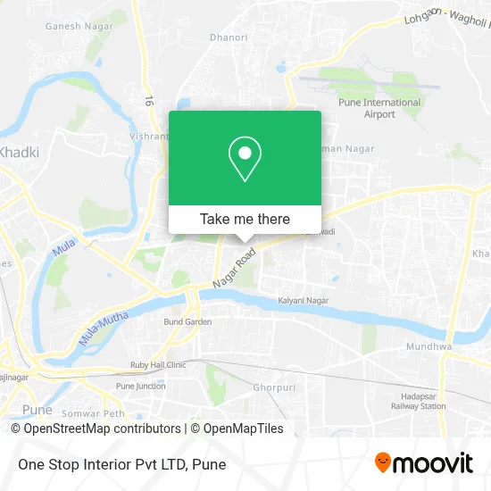 One Stop Interior Pvt LTD map