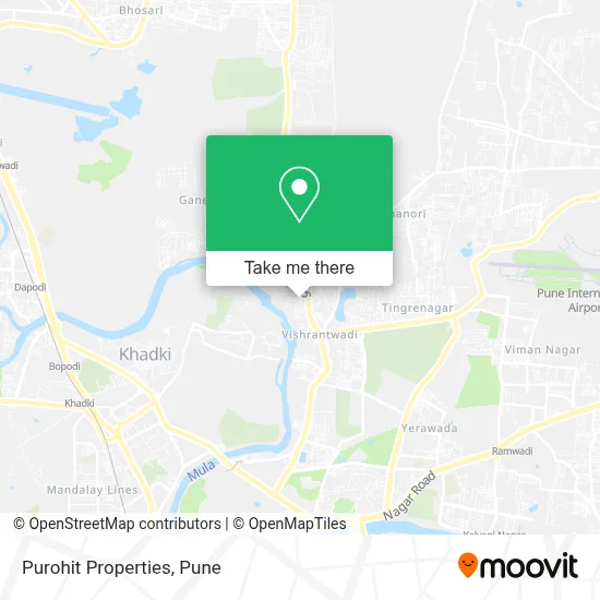 Purohit Properties map