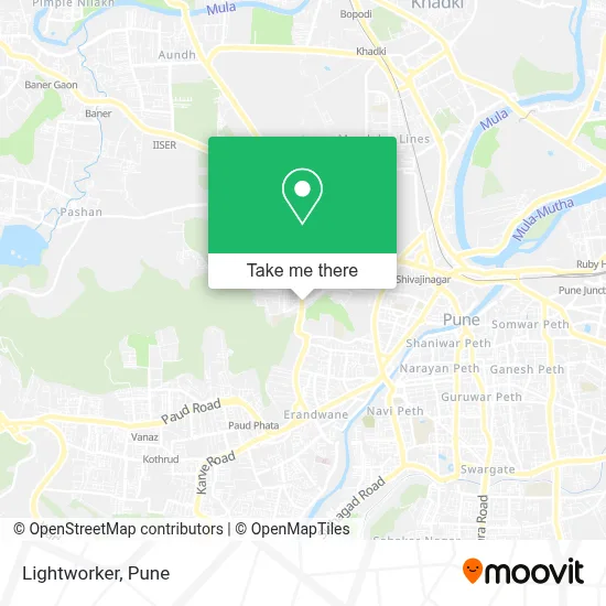 Lightworker map