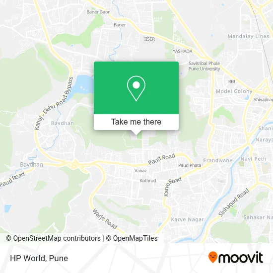 HP World map