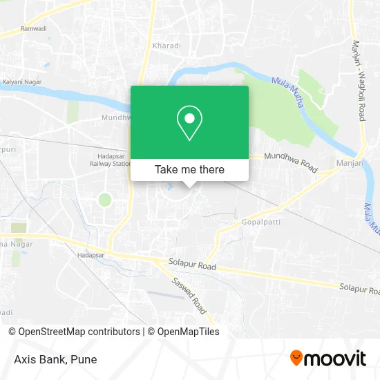 Axis Bank map