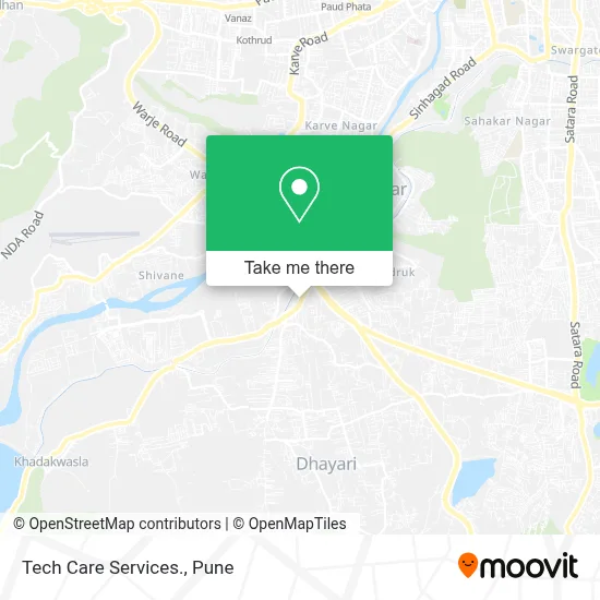 Tech Care Services. map