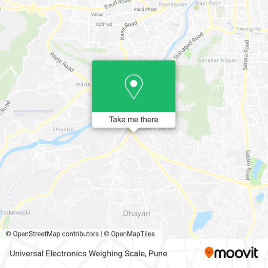 Universal Electronics Weighing Scale map