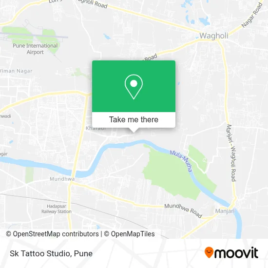 Sk Tattoo Studio map