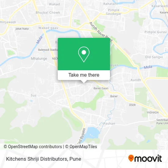 Kitchens Shriji Distributors map