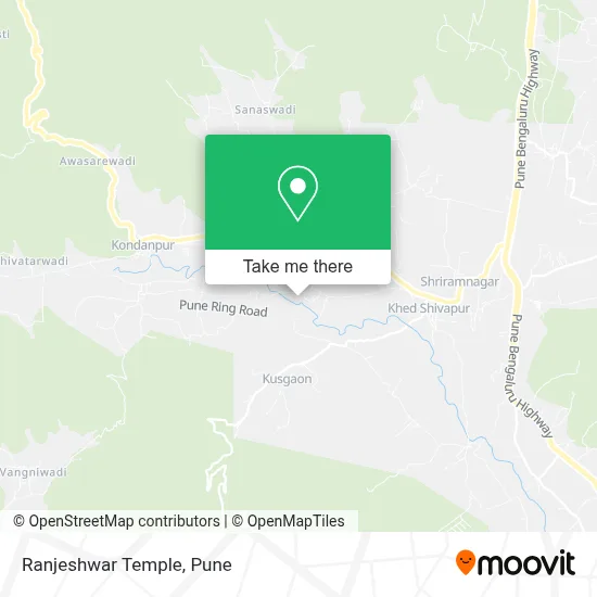 Ranjeshwar Temple map