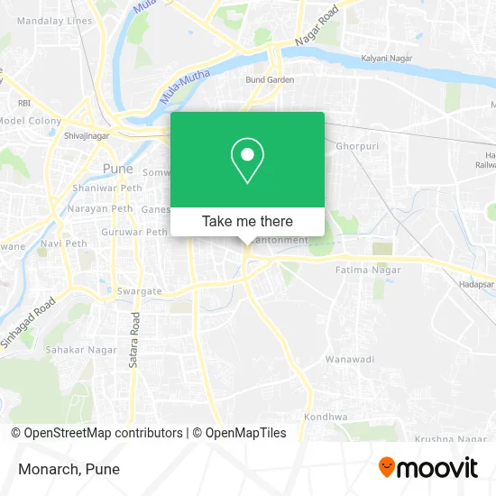 Monarch map