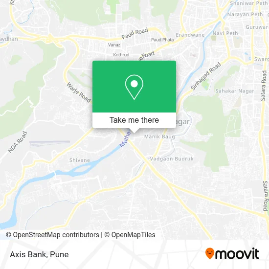 Axis Bank map