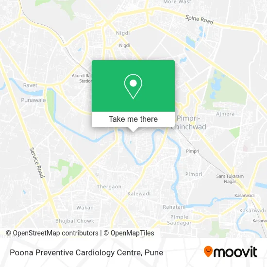 Poona Preventive Cardiology Centre map