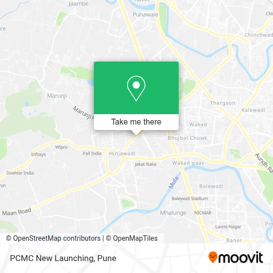 PCMC New Launching map