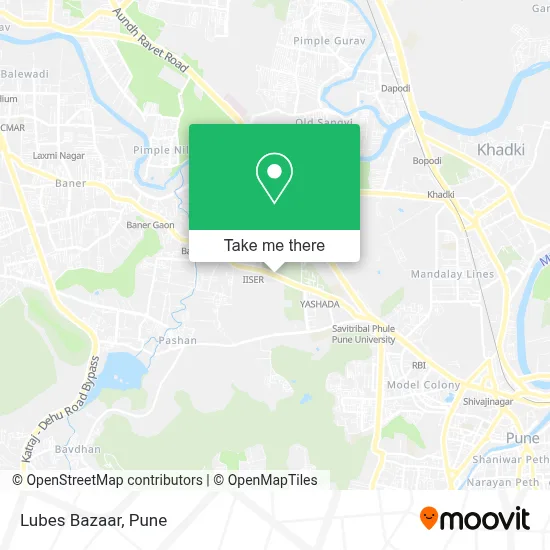 Lubes Bazaar map
