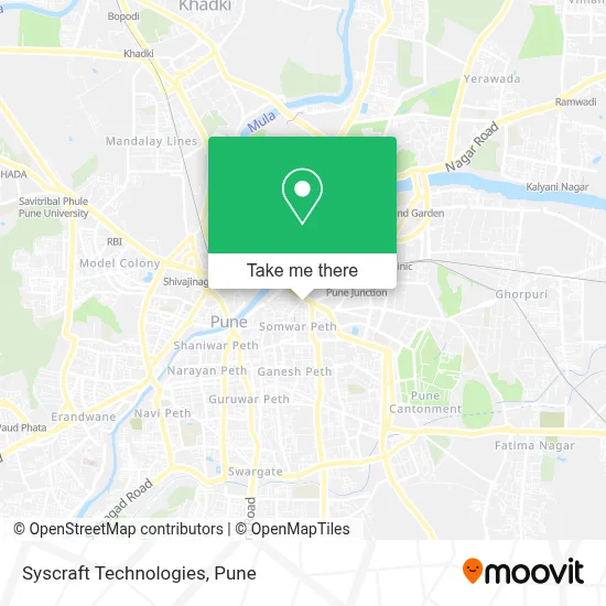 Syscraft Technologies map