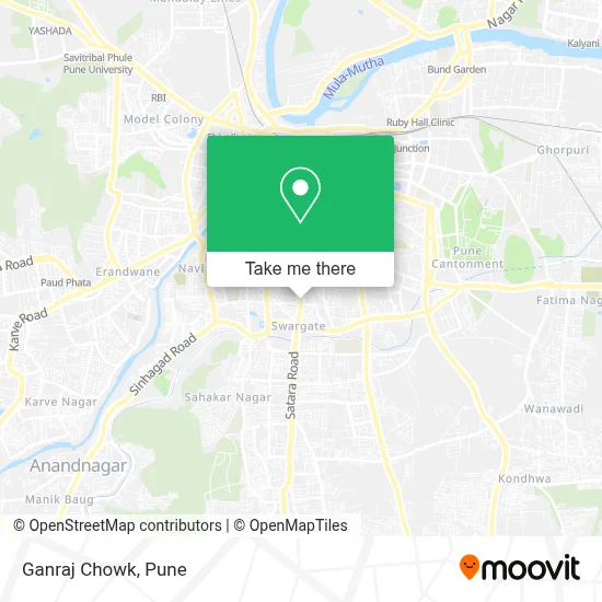 Ganraj Chowk map
